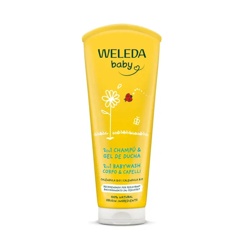 Weleda Baby Shampoo e Gel doccia alla Calendula 200 ml