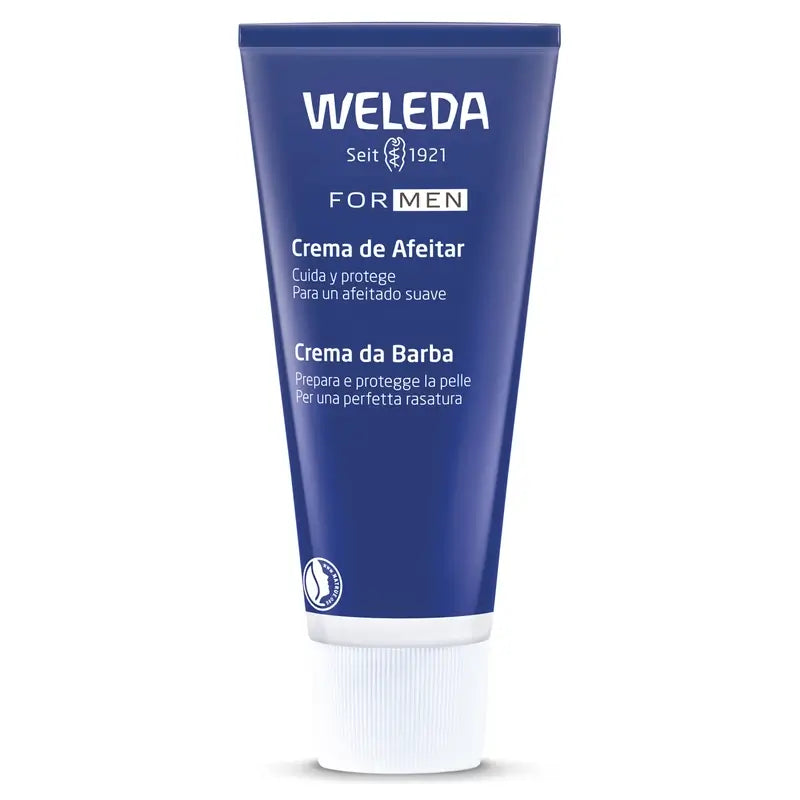 Weleda Crema da barba per uomo, 75 ml