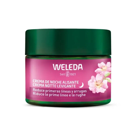 Weleda Crema notte levigante alla rosa canina e al tè bianco 40 ml