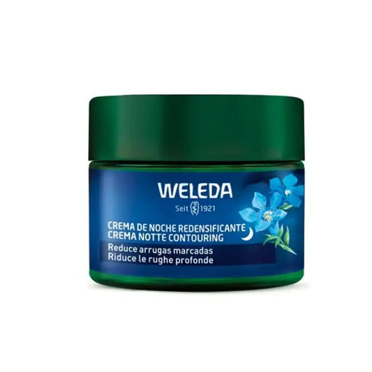 Weleda Crema notte ridensificante alla genziana blu e alla stella alpina 40ml