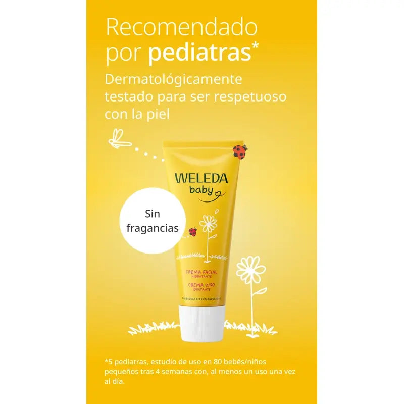 Weleda Baby Crema viso alla Calendula 50 ml