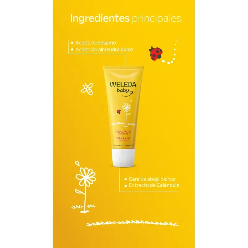 Weleda Baby Crema viso alla Calendula 50 ml