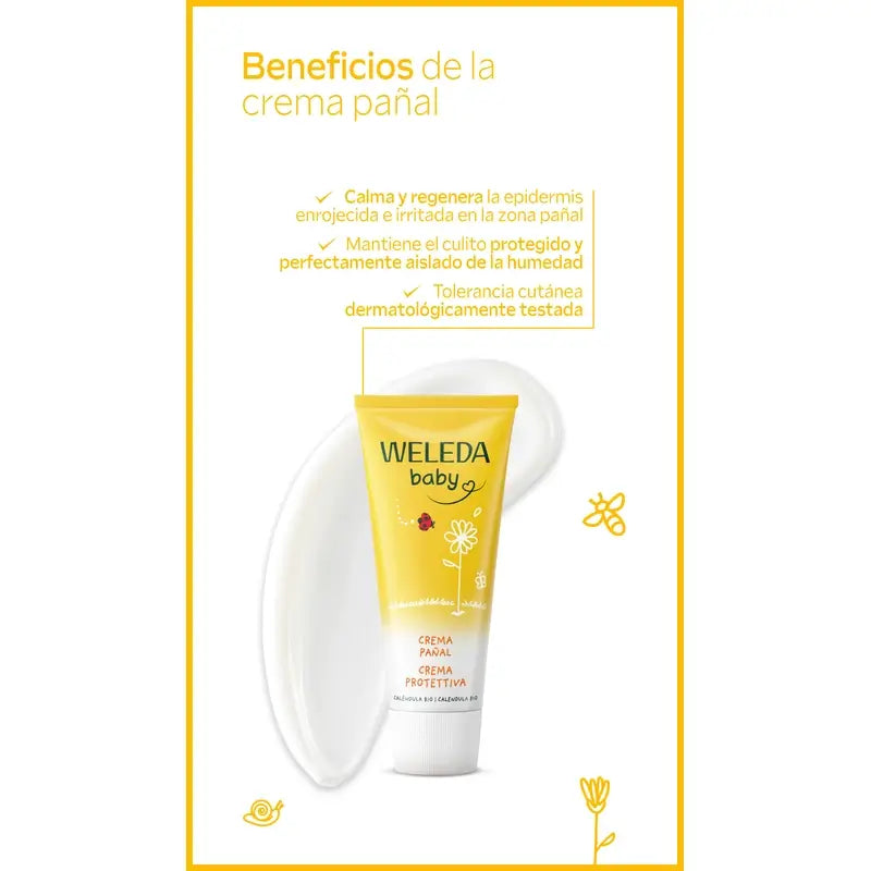 Weleda Baby Calendula Crema per pannolini 75 ml