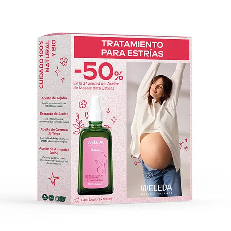 Duplo Olio da massaggio contro le smagliature (50% di sconto sulla seconda confezione)