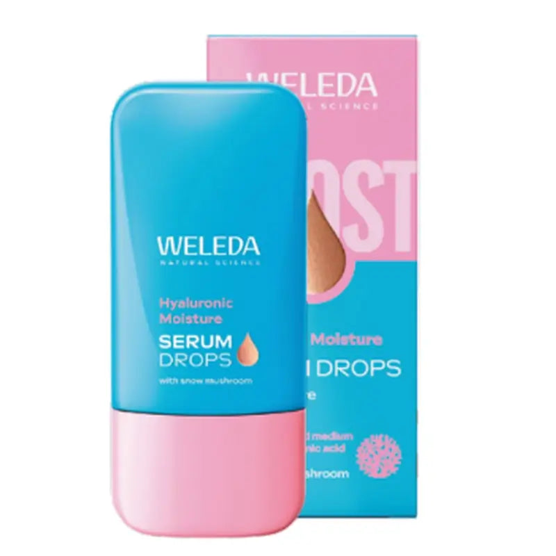Weleda Siero Idratante Booster in Gocce con Acido Ialuronico, 30 ml