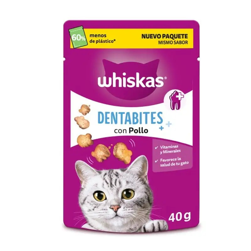 Whiskas Dentabits Igiene orale, 6x40 grammi