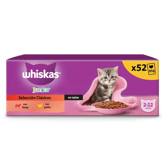 Whiskas Junior Selezione Classica 13X4X85Gr