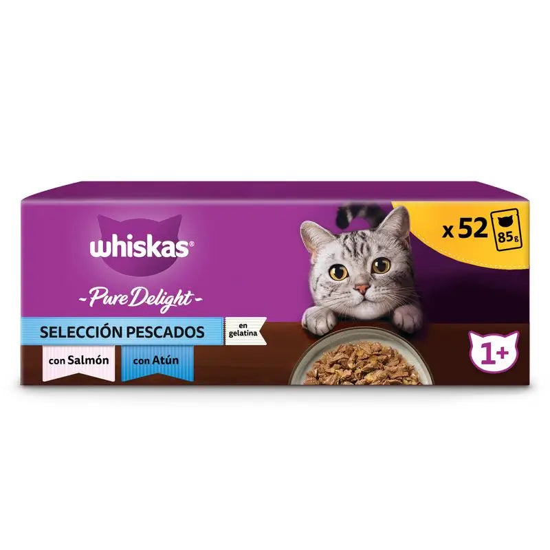 Whiskas Pure Delight Selezione di pesce 13X4X85Gr