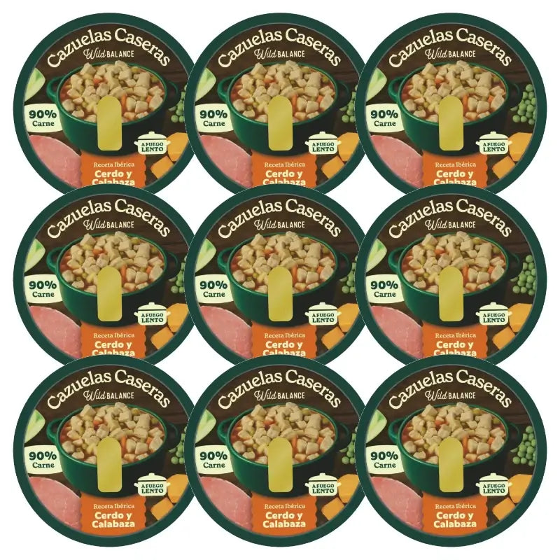 Wild Balance Stufato casalingo di maiale e zucca 9 x 280 g