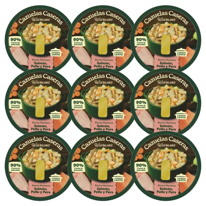 Wild Balance Stufato casalingo con salmone, pollo e pera 9 x 280 g