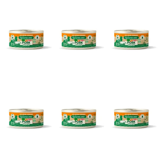 Wild Balance Philosophy Barf per gatti in lattina, 120 g, Confezione da 6
