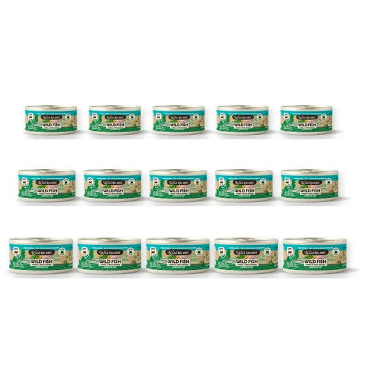 Wild Balance Philosophy Barf di pesce per gatti, 120 g, Confezione da 6