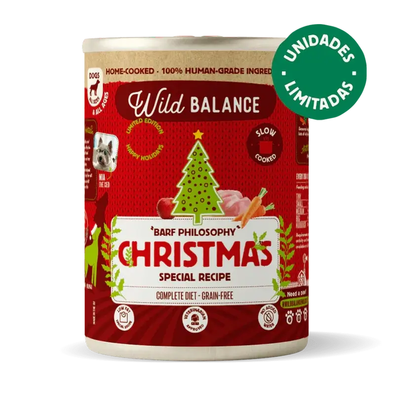 Wild Balance Ricetta natalizia in scatola per cani, 400 grammi