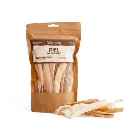 Wild Balance Snack naturale a base di pelle di cavallo per cani