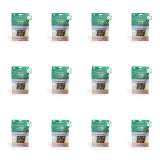 Snack Wild Balance Snack Dental Stick Off Plaque , 7 bastoncini, Confezione da 12