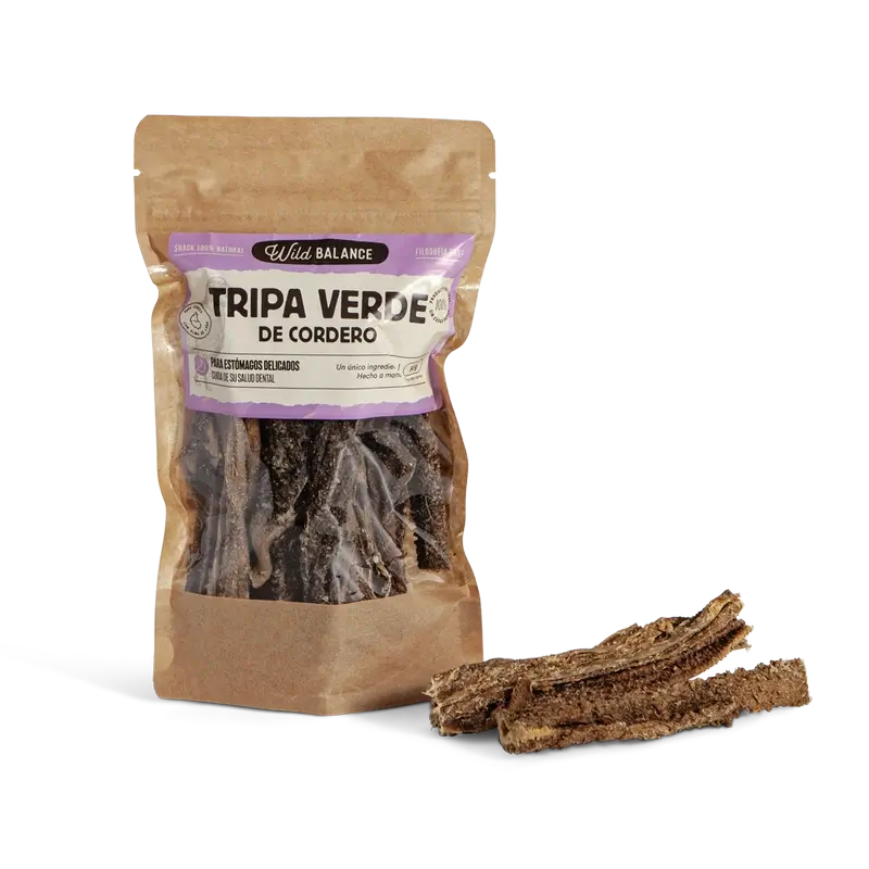 Snack Wild Balance Budello verde di agnello, 80 grammi