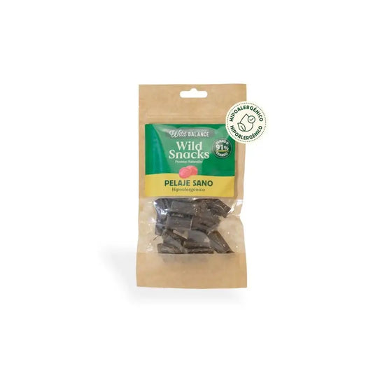 Wild Balance Wild Snack Healthy Coat Snack - Ipoallergenico , 75 grammi