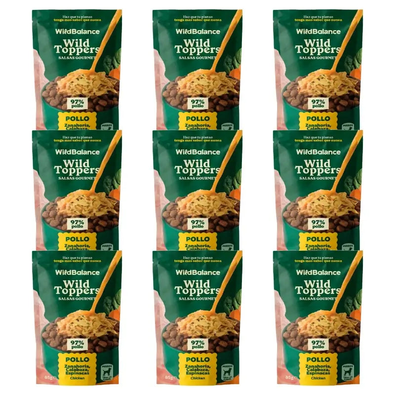 Wild Toppers Salse gourmet al pollo 9 x 85 g