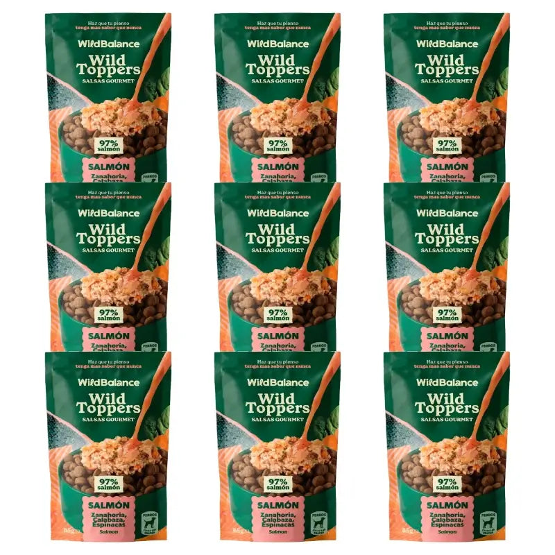 Wild Toppers Salse Gourmet al salmone 9 x 85 g
