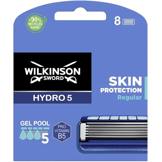 Wilkinson Sword Hydro 5 Protezione della pelle Caricatore regolare 8 pz.
