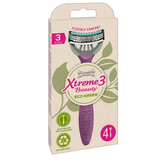 Wilkinson Sword Xtreme 3 Eco Green Donna 4 pz.