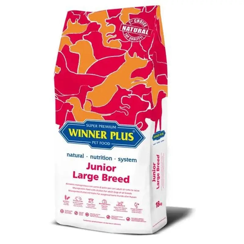 Winner Plus Winner Plus Canine Junior Large Breed 18Kg , cibo per cani