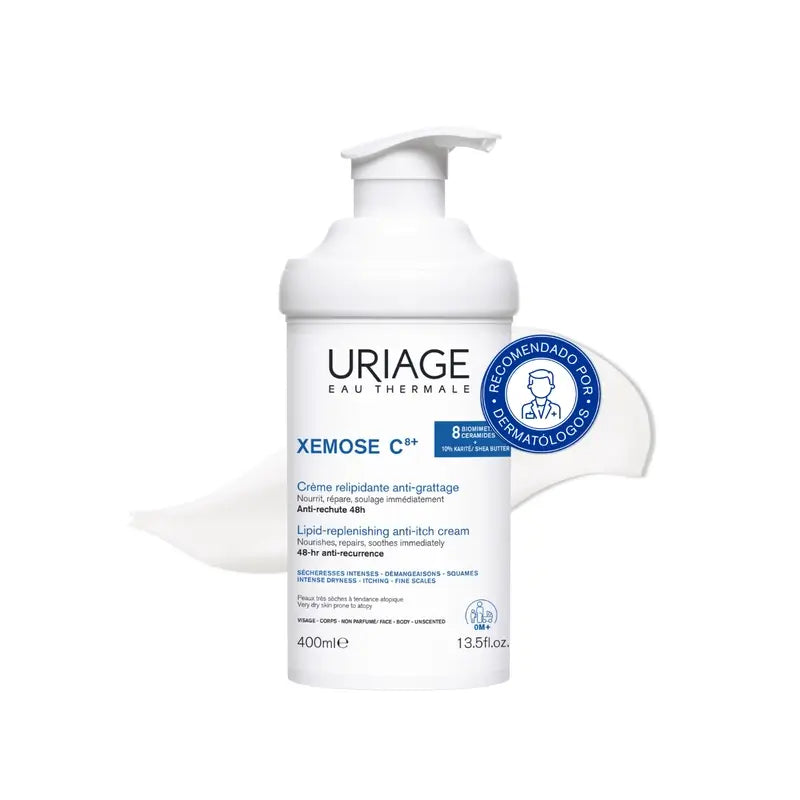 Uriage Xemose C8+ Crema Relipidante Antiprurito 400ml
