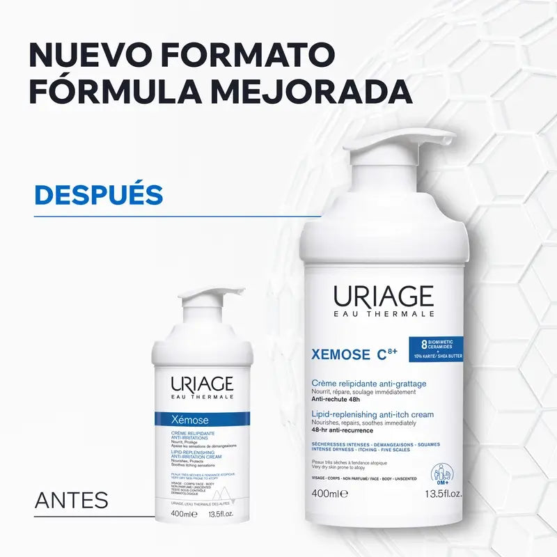Uriage Xemose C8+ Crema Relipidante Antiprurito 400ml