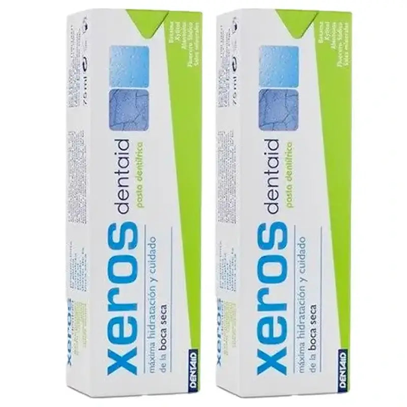 Xeros Dentaid Duplo Dentifricio, 2 x 75 Ml
