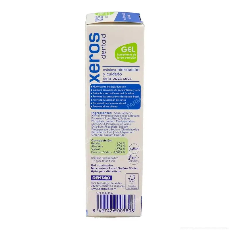 Xeros Dentaid Gel idratante 50 ml