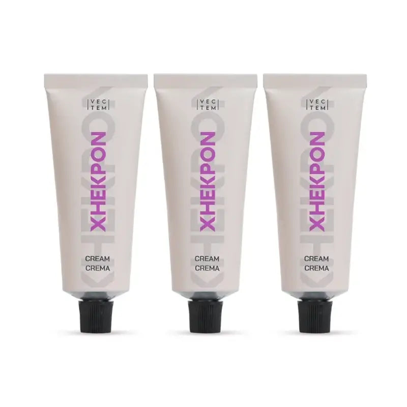 Crema viso Xhekpon, confezione da 3 x 40 ml