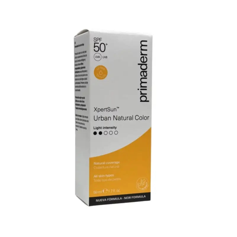 Singuladerm XPERTSUN SPF50+ Colore Urbano Naturale Intensità Leggera