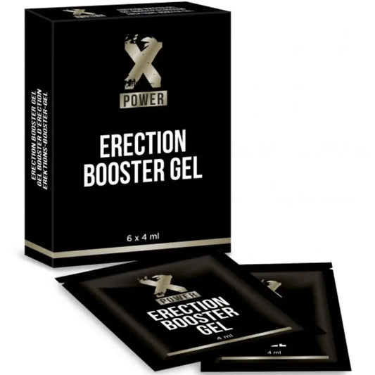 Xpower Erection Booster Gel potenziatore dell'erezione 6 X 4 Ml