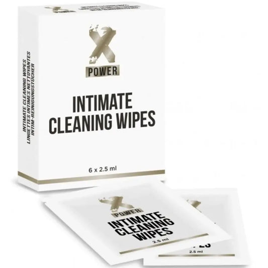 Xpower Salviette detergenti intime Salviette detergenti intime 6 pezzi