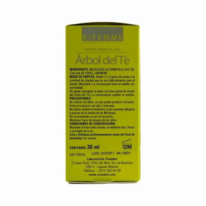 Ynsadiet Olio di Tea Tree, 30 ml