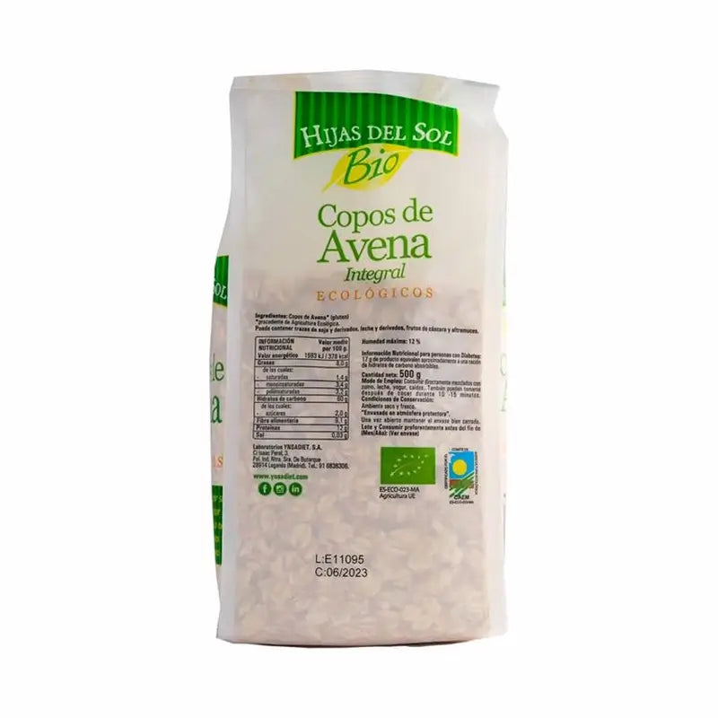 Fiocchi d'avena Ynsadiet, 500 g