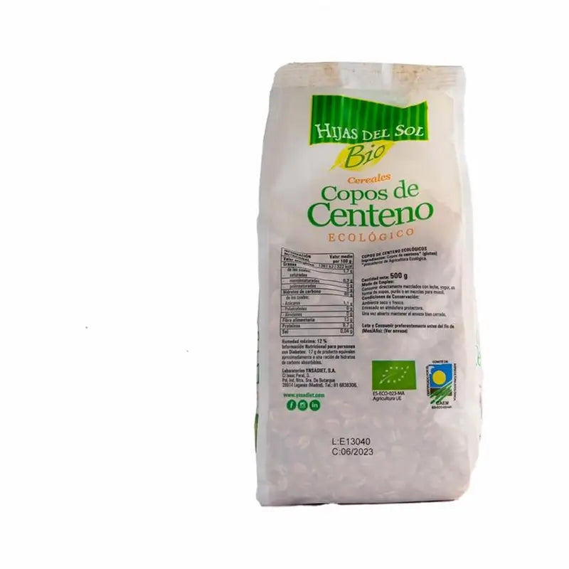 Fiocchi di segale Ynsadiet, 500 g