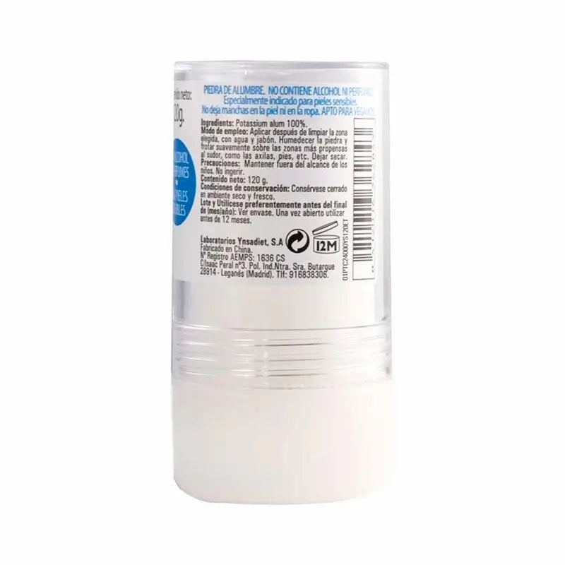 Ynsadiet Pietra di allume deodorante, 120 gr