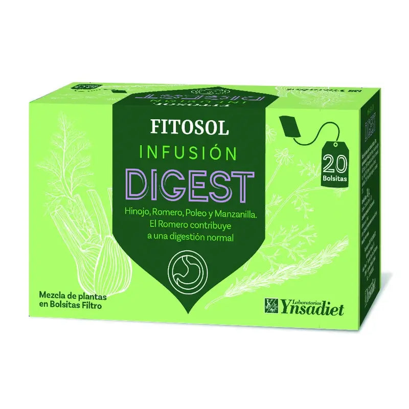 Ynsadiet Dg-Digest (Digestivo), 20 filtri