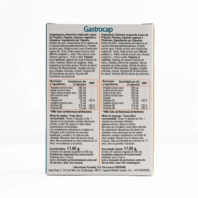 Ynsadiet Gastrocap, 30 capsule