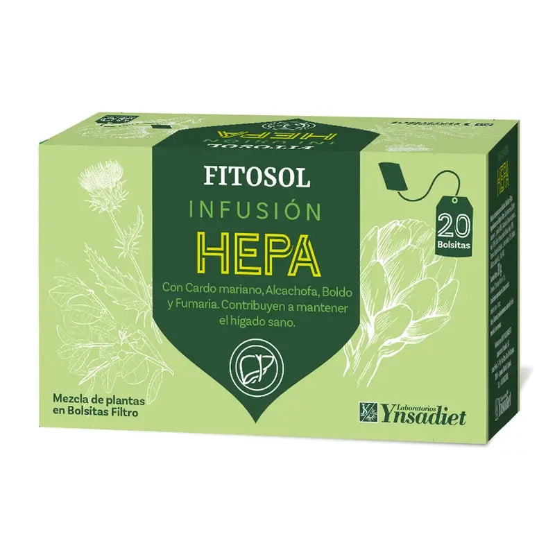 Ynsadiet Hp-Hepa (Hepatic), 20 filtri