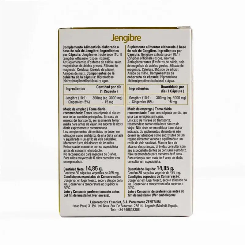 Ynsadiet Zenzero, 30 capsule