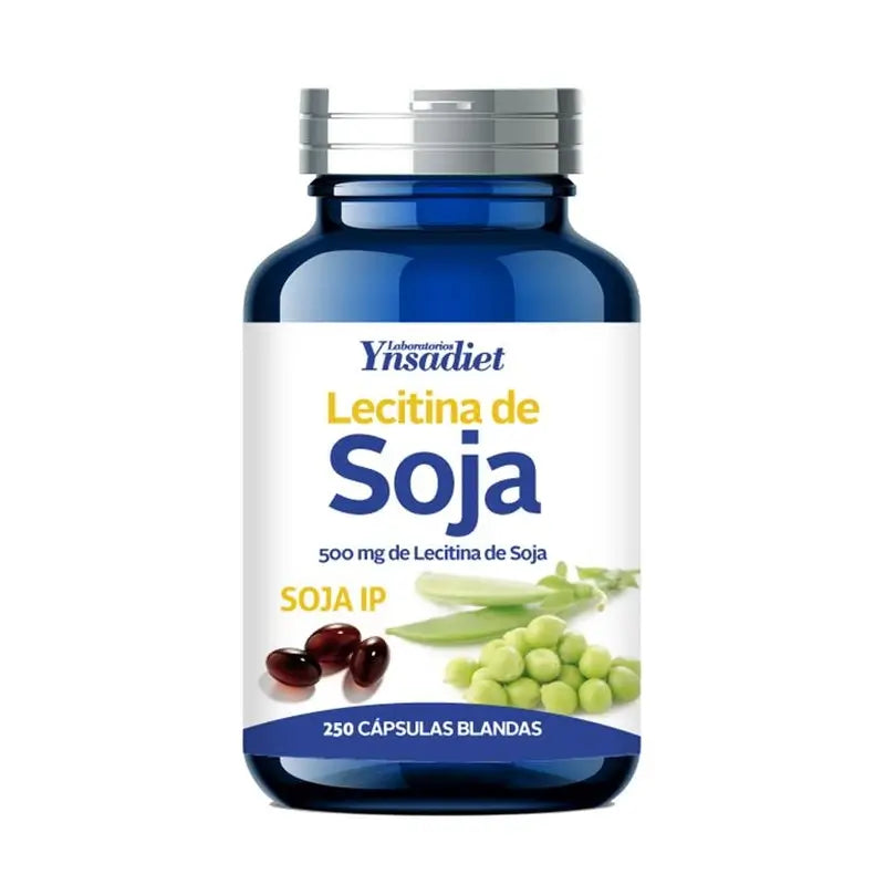 Ynsadiet Lecitina di soia 500 Mg, 250 Perle