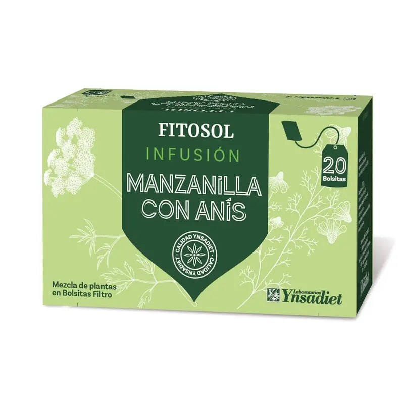 Ynsadiet Manzanilla Anis, 20 filtri