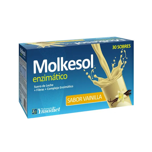 Ynsadiet Molkesol B + Enzyme Vanilla , 30 bustine
