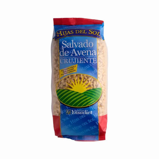 Ynsadiet Sacchetto di crusca d'avena croccante, 250 g