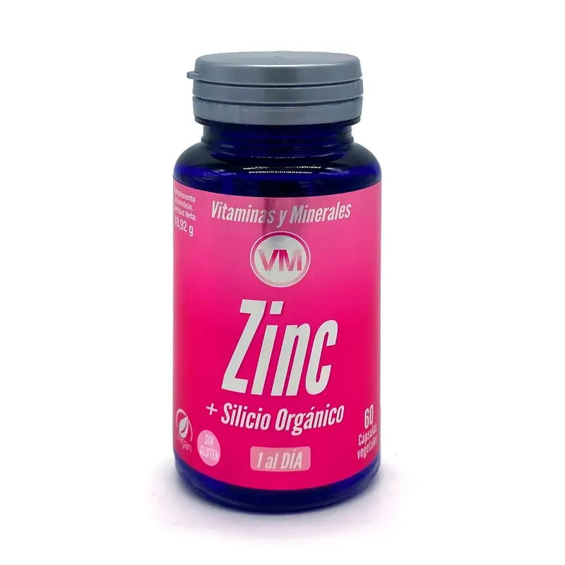 Ynsadiet Zinco + Silicio organico , 60 capsule