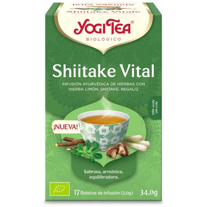 Yogi Tea Shiitake Vital 17Infusioni