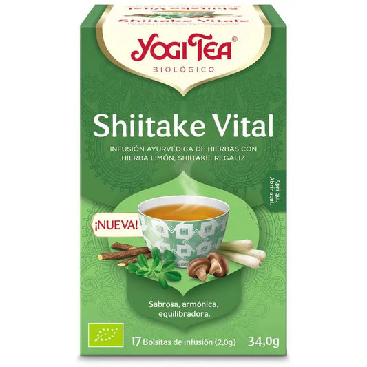 Yogi Tea Shiitake Vital 17Infusioni