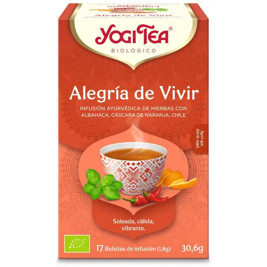 Yogi Tea Yogi Tea Joy Of Living Comforting, 17 buste